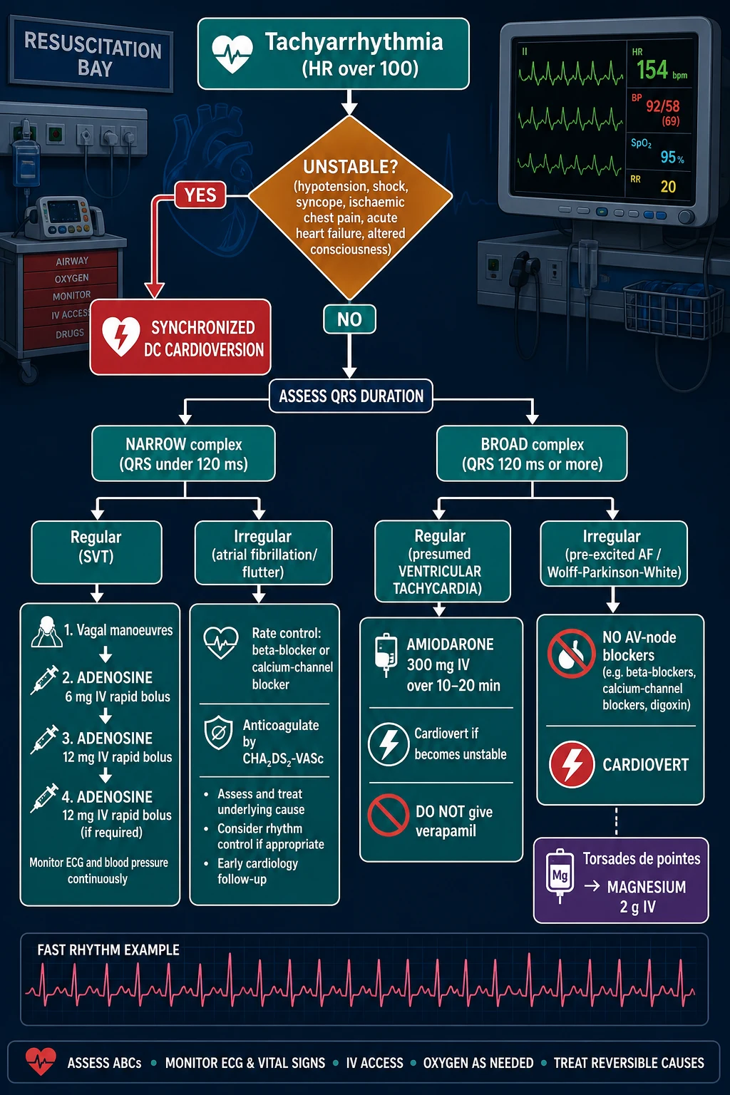 Trauma life-saving interventions organised by ABCDE primary survey.